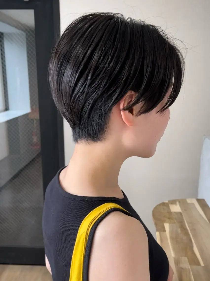 ショート ハンサムショート ショートヘア カット 田畑 智規のヘアスタイル
