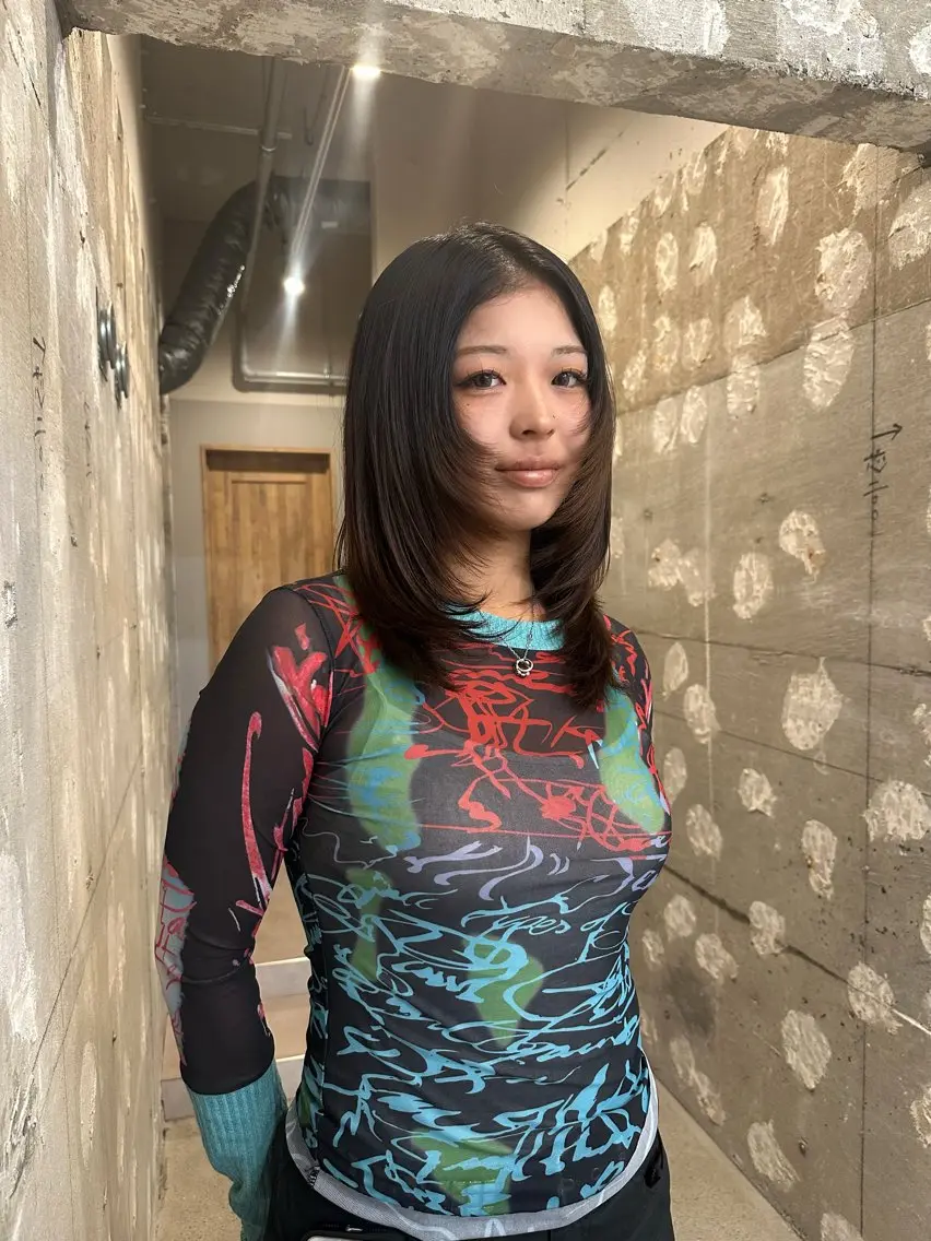 🐈【U24/学生限定】レイヤーカットの写真