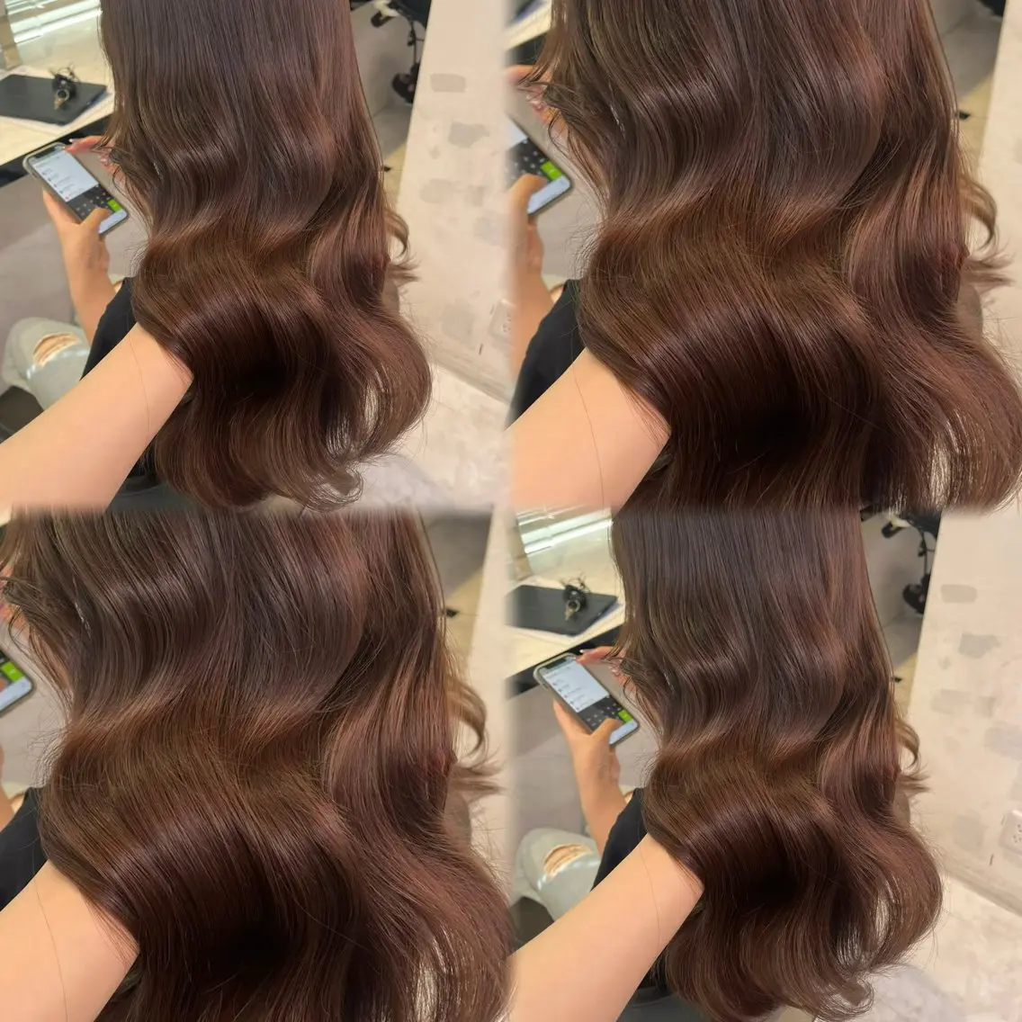 ロング カラー カット ヘアカラー トリートメント 🪽天神/うる艶 /トレンドヘア🪽のヘアスタイル