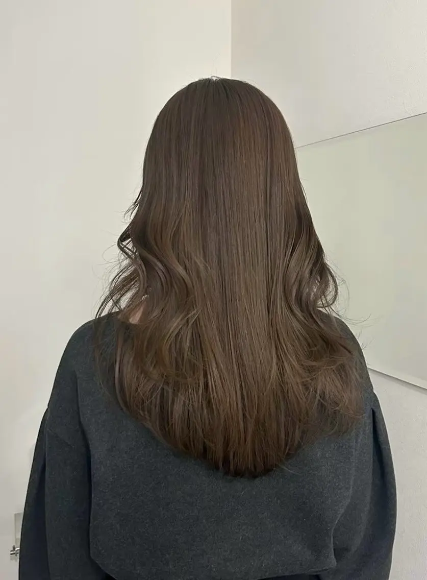 【 ヘッドスパ付き💆🏼♀️ 】ワンカラー + トリートメント + クイックスパ 15分🫧の写真