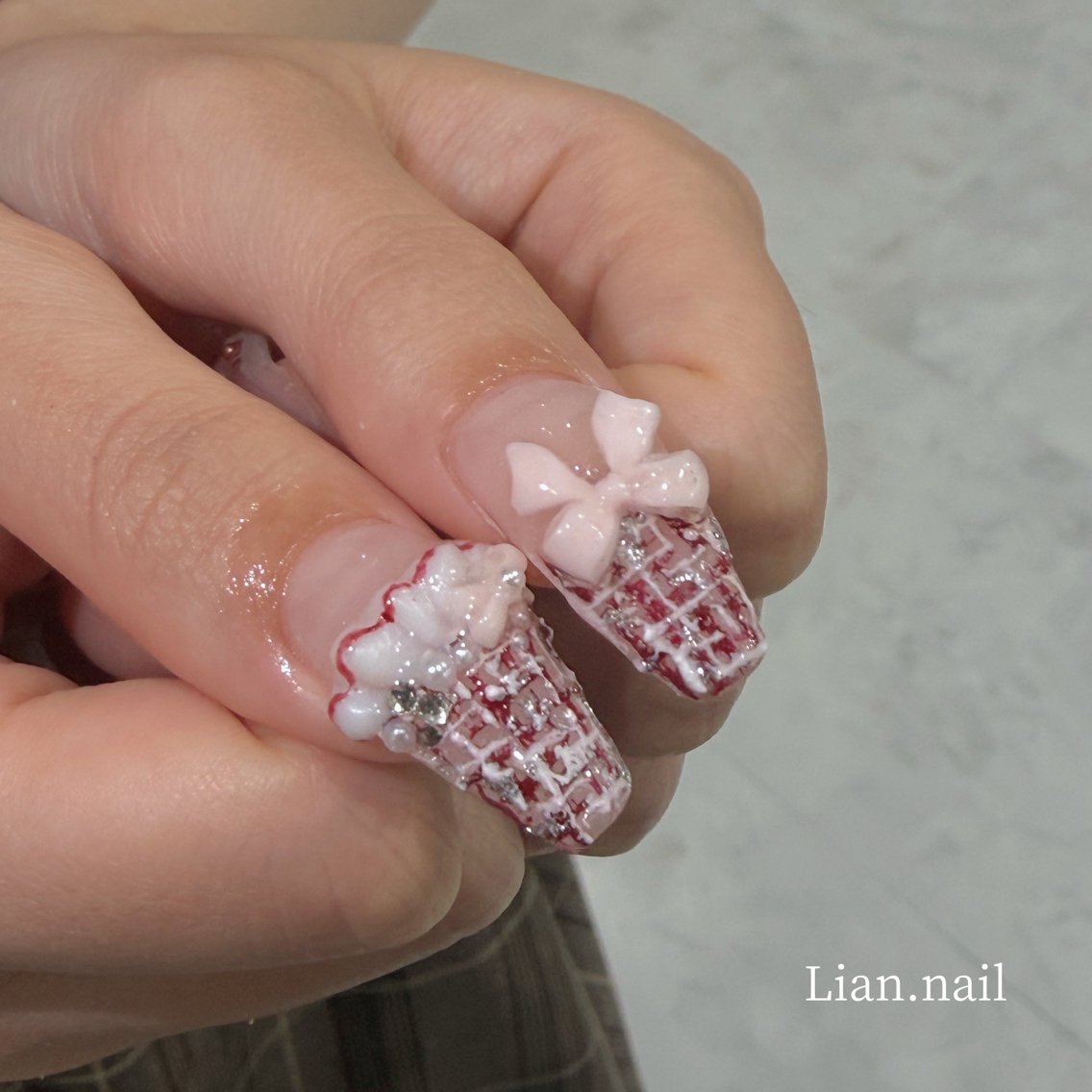 セミロング Lian nailのネイルデザイン