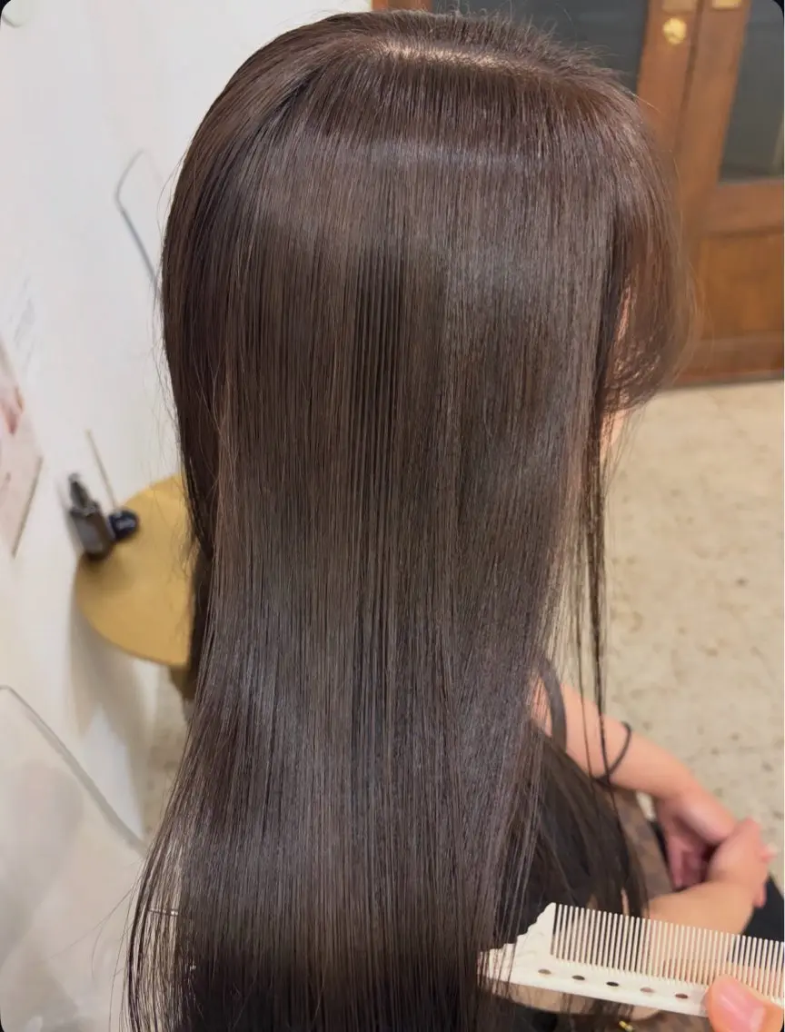ロング カラー ヘアカラー porto まなみのヘアスタイル