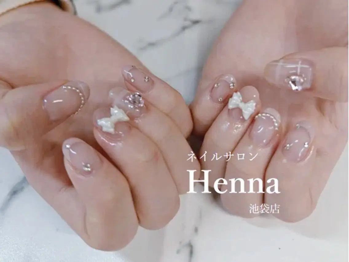 ネイル 持ち込み ハンドネイル Henna nailのネイルデザイン