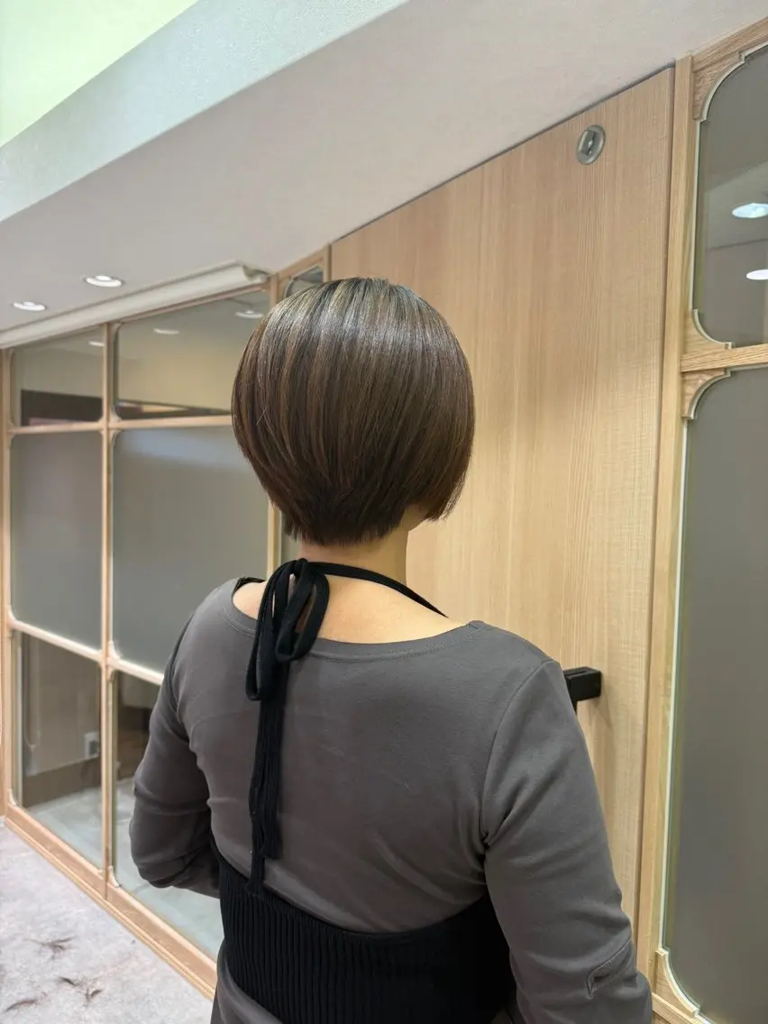 ショート 丸みショート ショートヘア RosierBlue 工藤のヘアスタイル