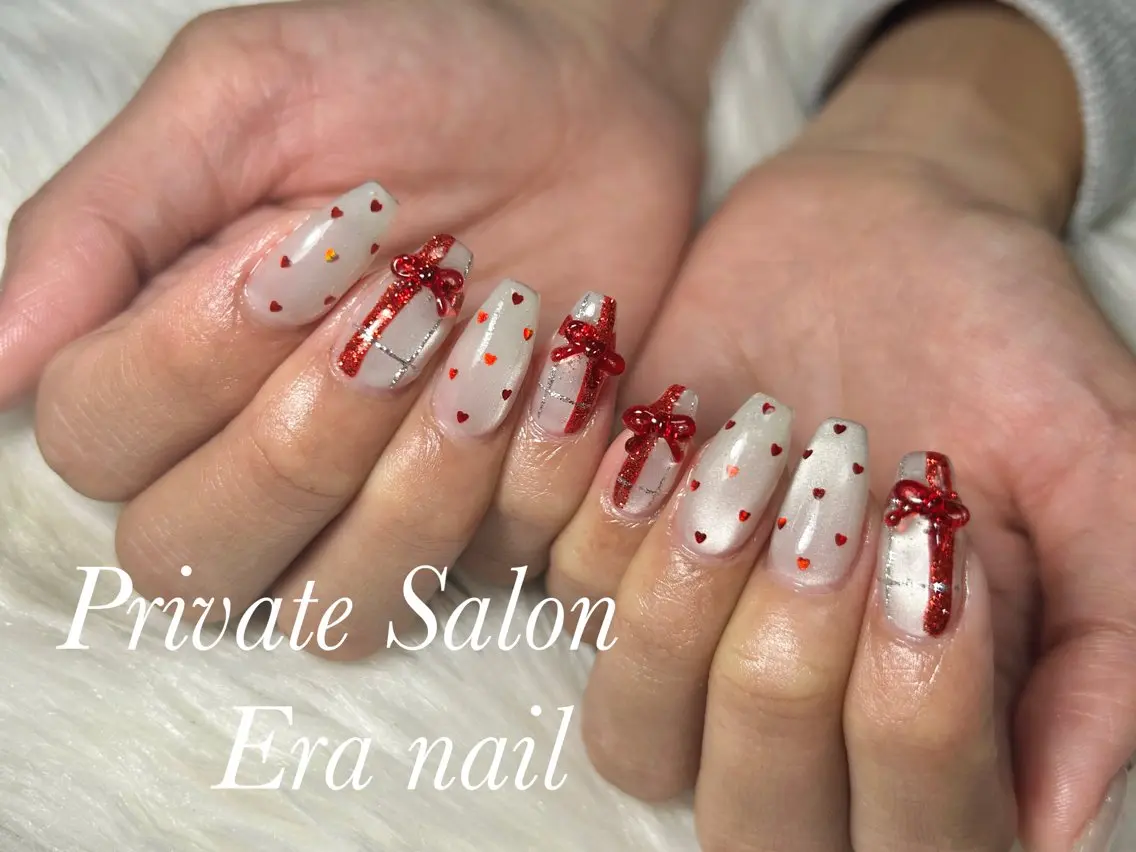 ネイル 持ち込み ハンドネイル Era nailのネイルデザイン