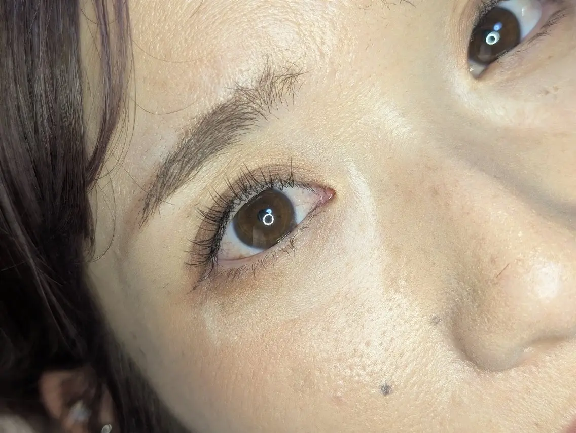 マツエク・マツパ カラーマツエク 一重×まつ毛パーマ マツエク EYELASH lino　合志市のマツエク・マツパデザイン
