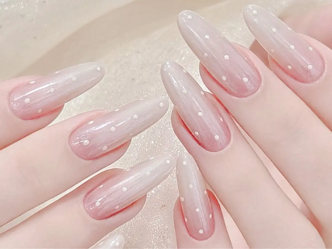 メンズ ネイル メンズ韓国風 オーロラネイル チークネイル 長さ出し フレンチネイル ハンドネイル ハンドケア NEW NAIL 池袋のネイルデザイン