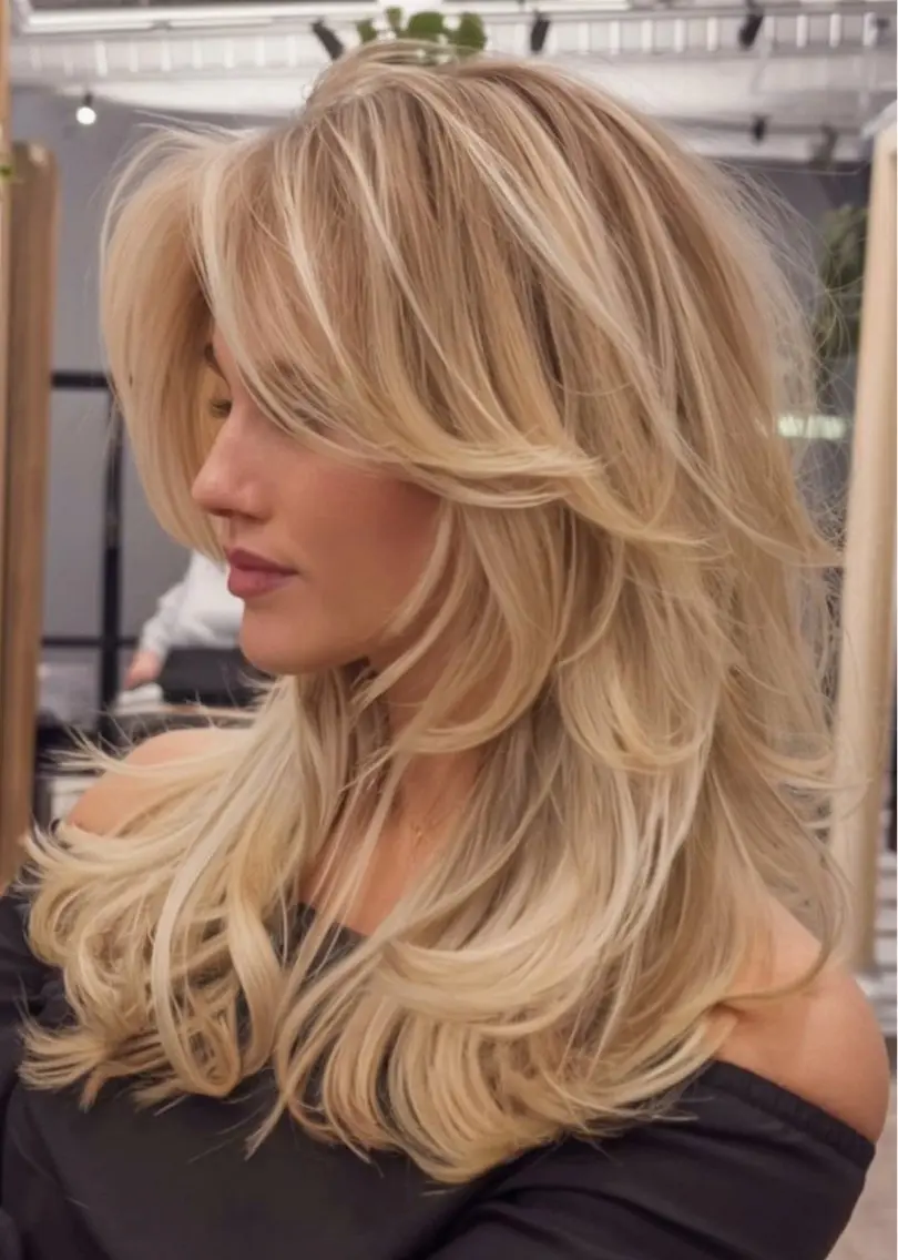 ロング カラー 心斎橋ヘアカラー 海外ﾚｲﾔｰ/マリナのヘアスタイル