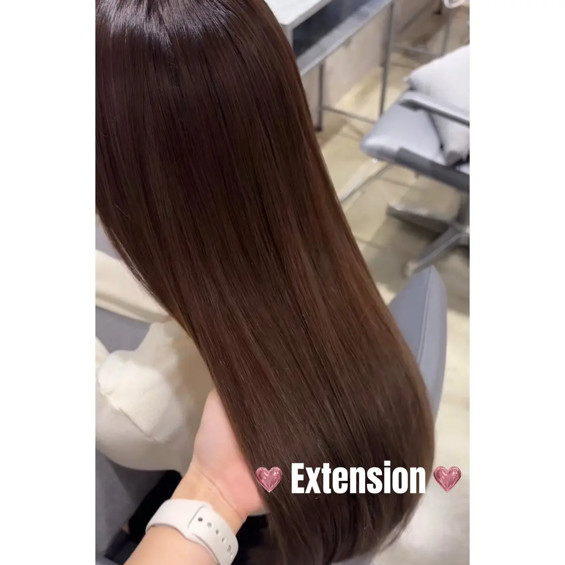 ロング エクステ エクステ alushe船堀 Mayuのヘアスタイル