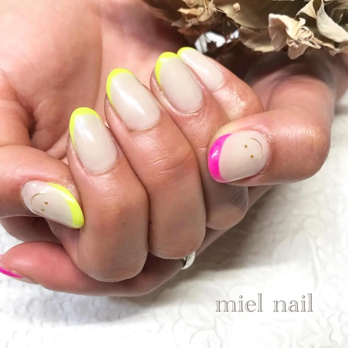 ネイル ハンドネイル miel nailのネイルデザイン