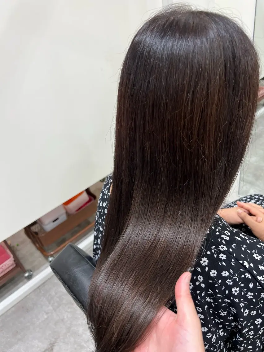 ロング 髪質改善 トリートメント Adachi Fujikoのヘアスタイル
