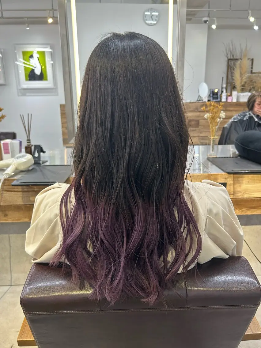 カラー ブリーチ×ストレート ✨️/立山  想太のヘアスタイル