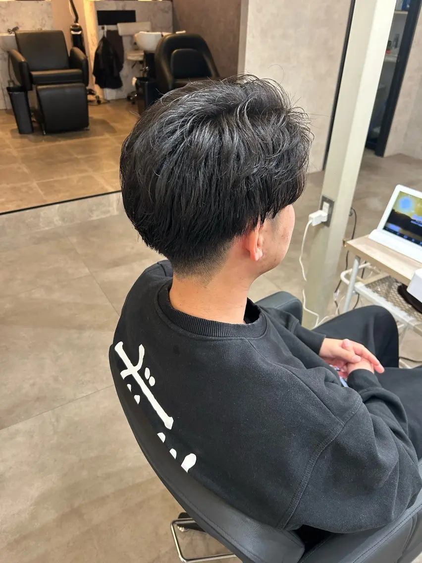 メンズ メンズパーマ 上島 愛永のヘアスタイル