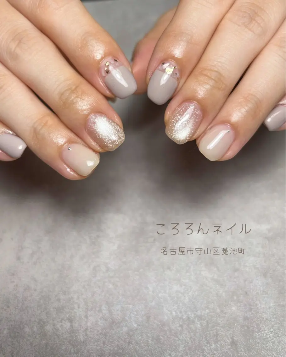 ネイル ハンドネイル ころろんネイル nazuのネイルデザイン