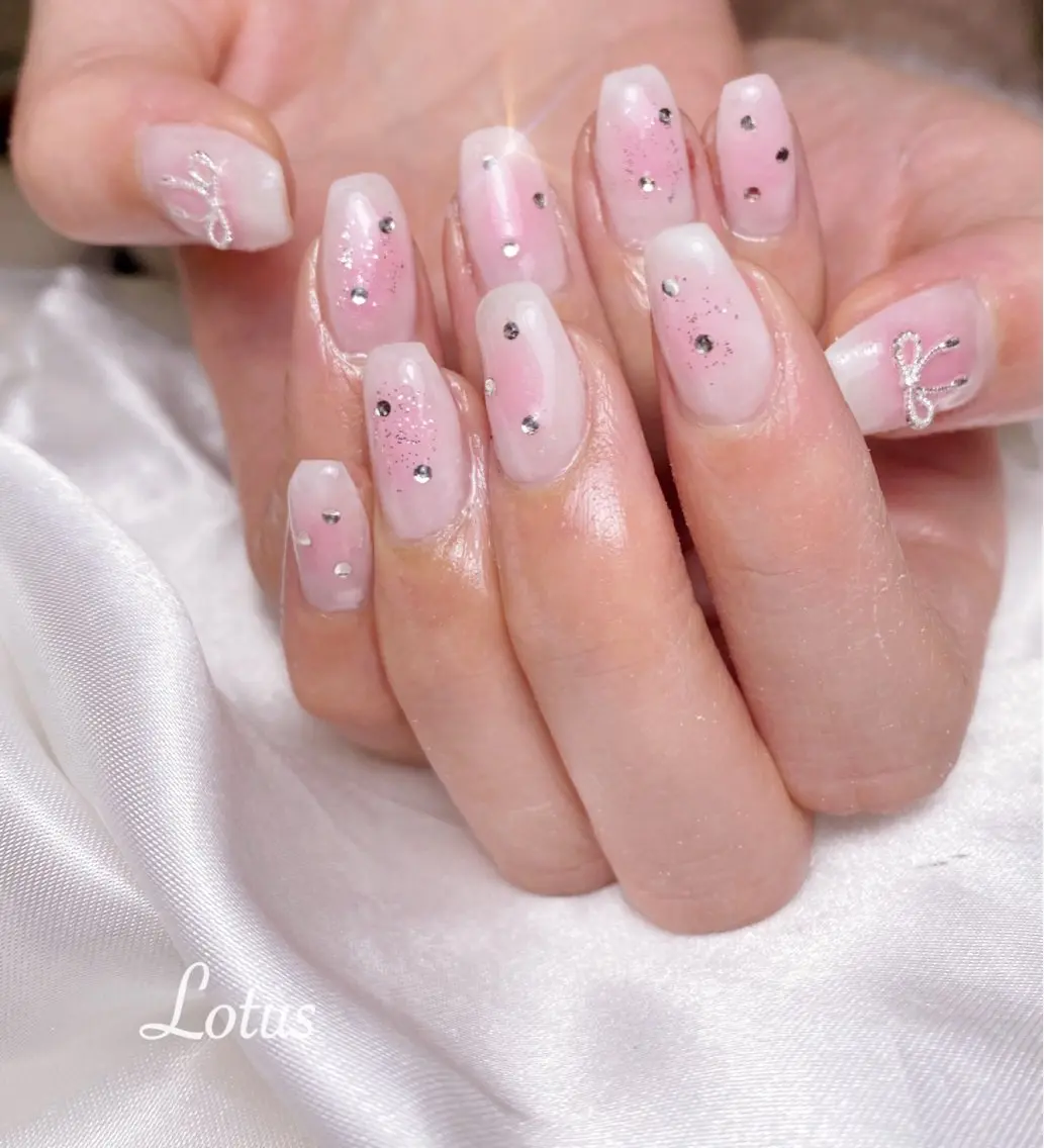 ネイル ハンドネイル ネイル＆脱毛 Lotus🌸のネイルデザイン