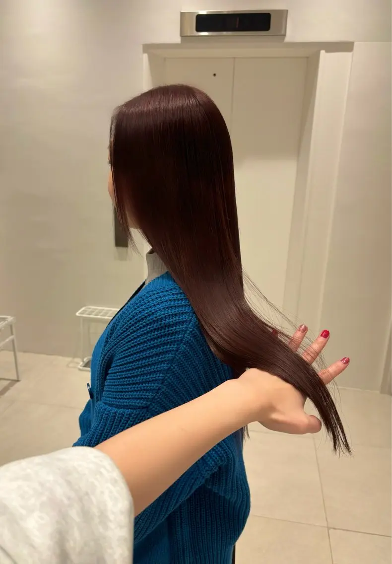 ロング トリートメント minatsu 東京の技術を京都でのヘアスタイル