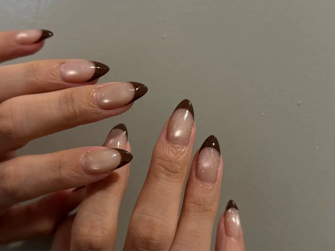 ネイル フレンチネイル マグネットネイル 持ち込み ニュアンスネイル ワンカラーネイル ハンドネイル LINEA.nail Kozueのネイルデザイン