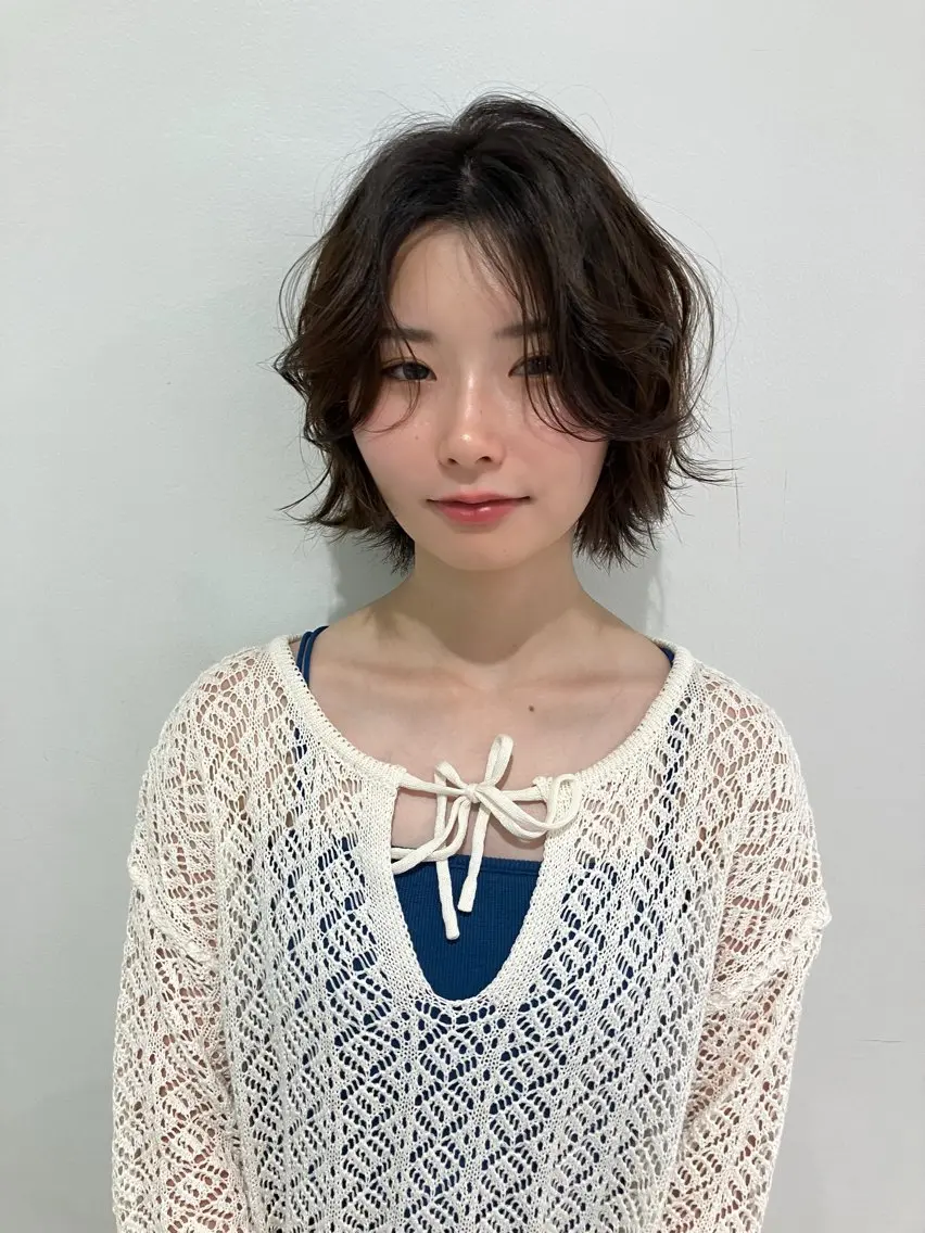 カラー ブラウンカラー オリーブブラウン ヘアカラー Anna⸝⸝⸝ഒ/ハ イトーン/ニュアンスのヘアスタイル