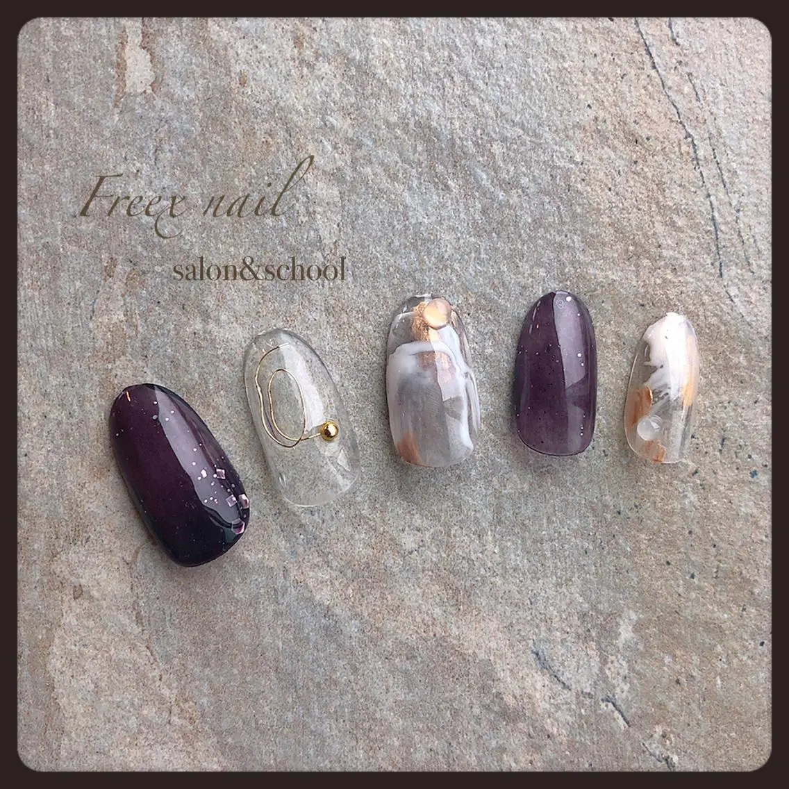 ネイル ニュアンスネイル freex nail /ニュアンス/個性派のネイルデザイン