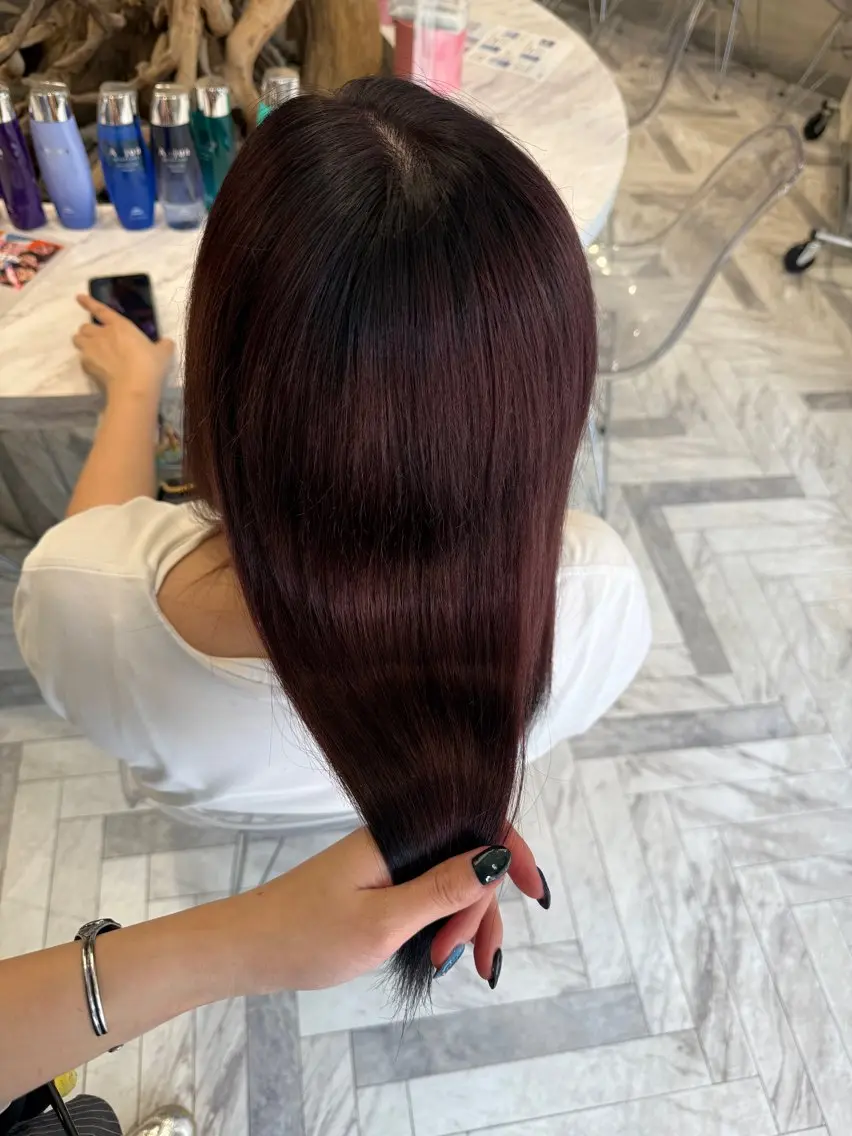 ミディアム ヘアカラー ワンホン× ハイトー ン🪞✨ARISAのヘアスタイル