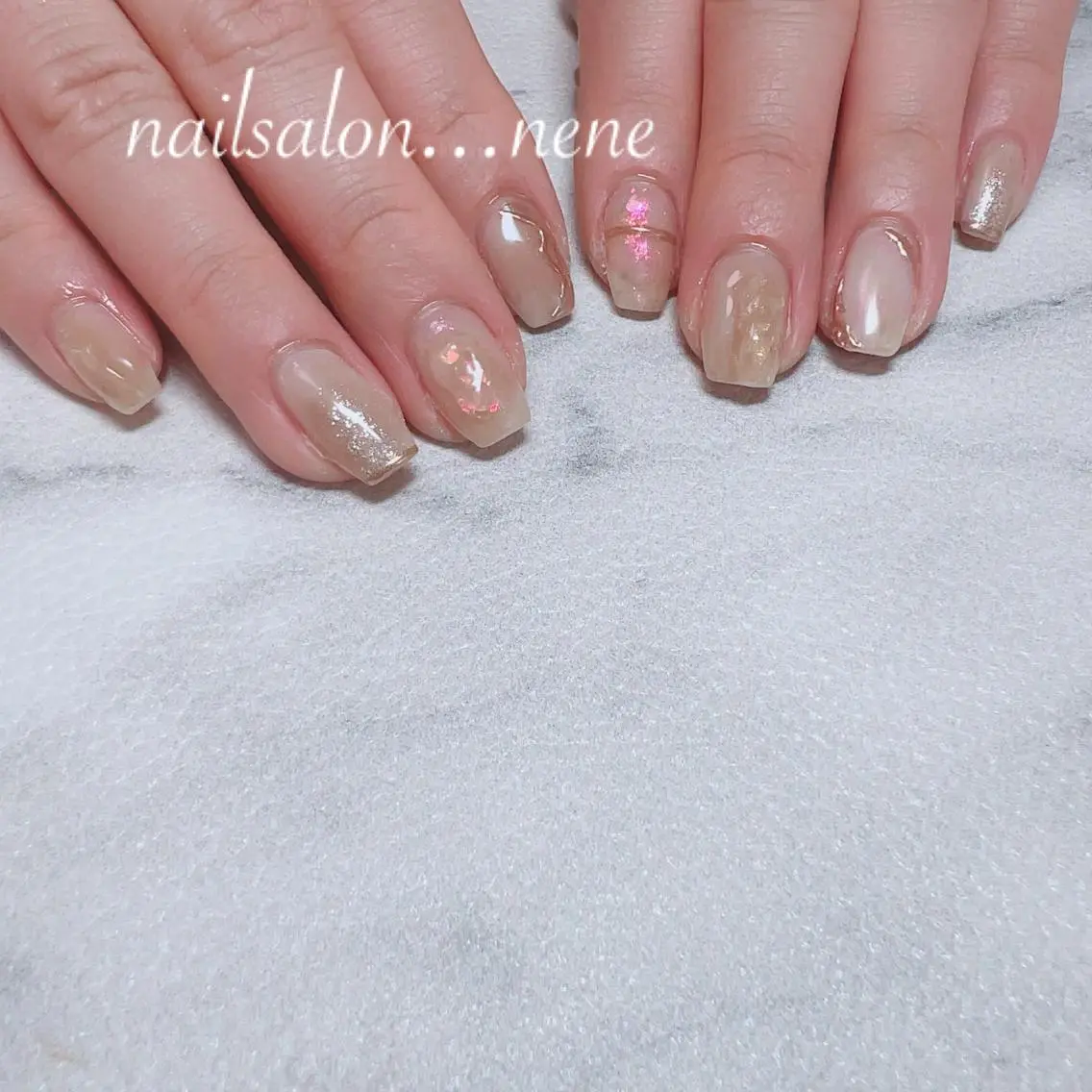 ネイル ニュアンスネイル nailsalon ...neneのネイルデザイン