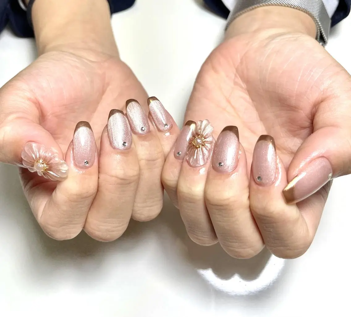 ネイル ハンドネイル By moonネイル 🌷ワンホン/韓国風のネイルデザイン
