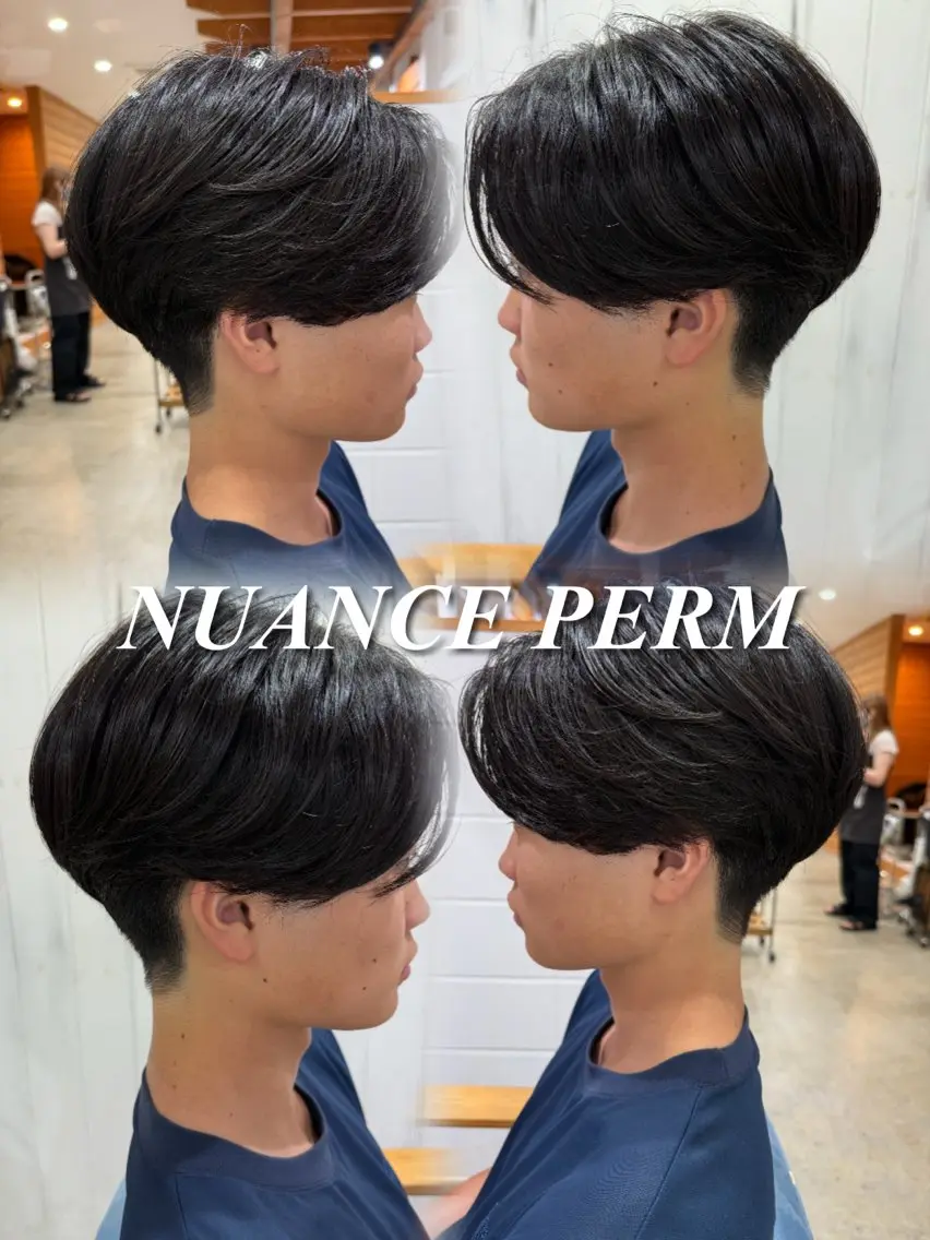 ショート パーマ メンズ カット パーマ トリートメント カウンセリング重視 🥥國谷俊介🥥のヘアスタイル