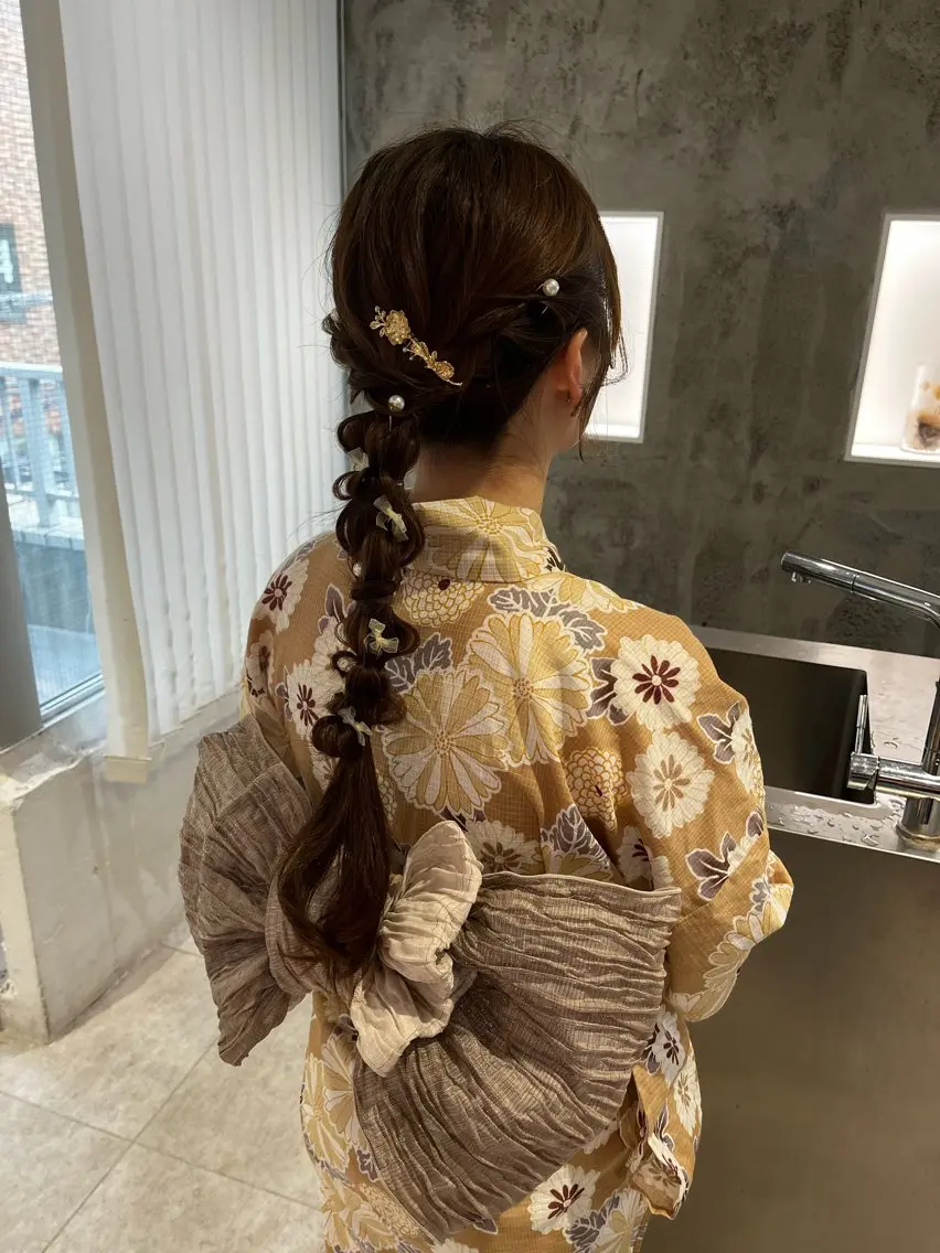 ヘアアレンジ 着付け 𝐀𝐲𝐚𝐤𝐚 /艶髪/ストレートのその他イメージ