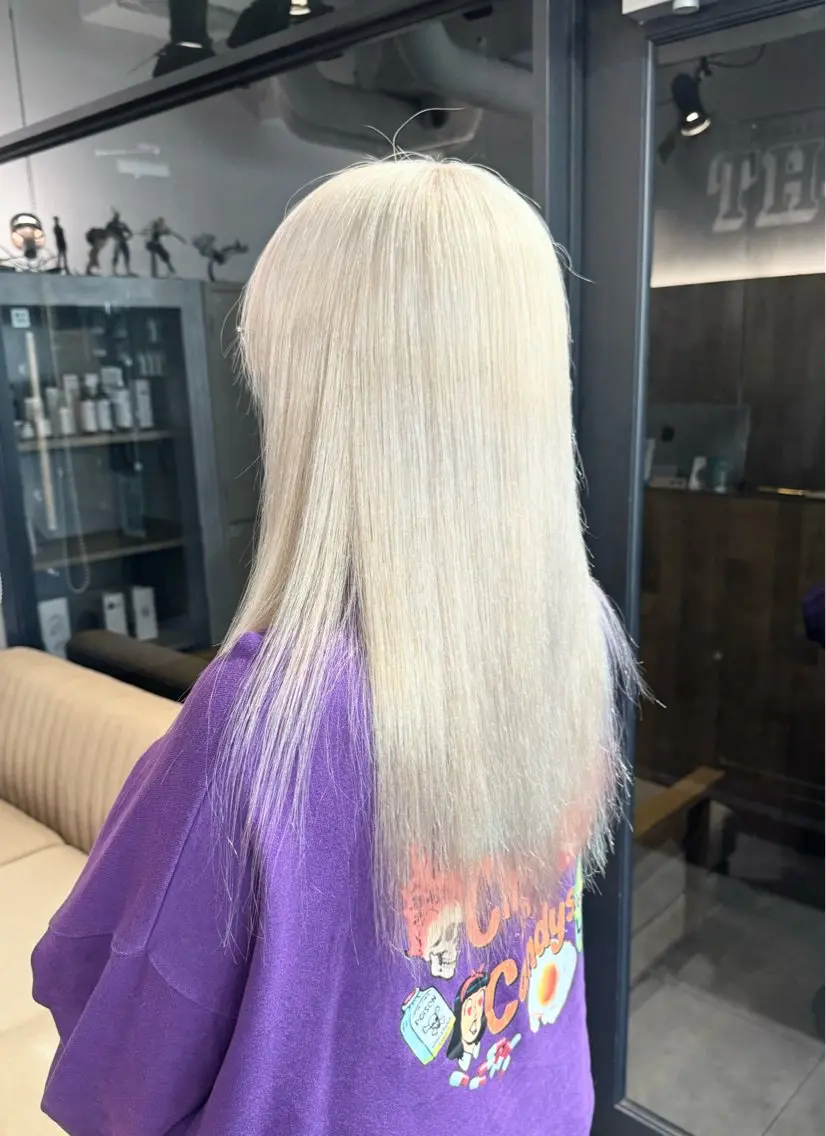 ロング カット ヘアカラー トリートメント ✨本日空きあります✨ 遠田コウヘイ🌟のヘアスタイル