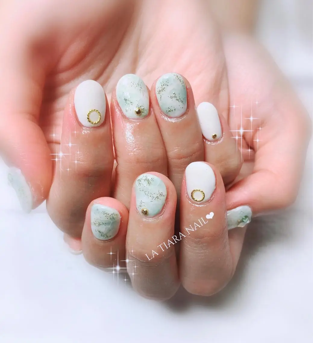 ネイル Blue bird  nailのネイルデザイン