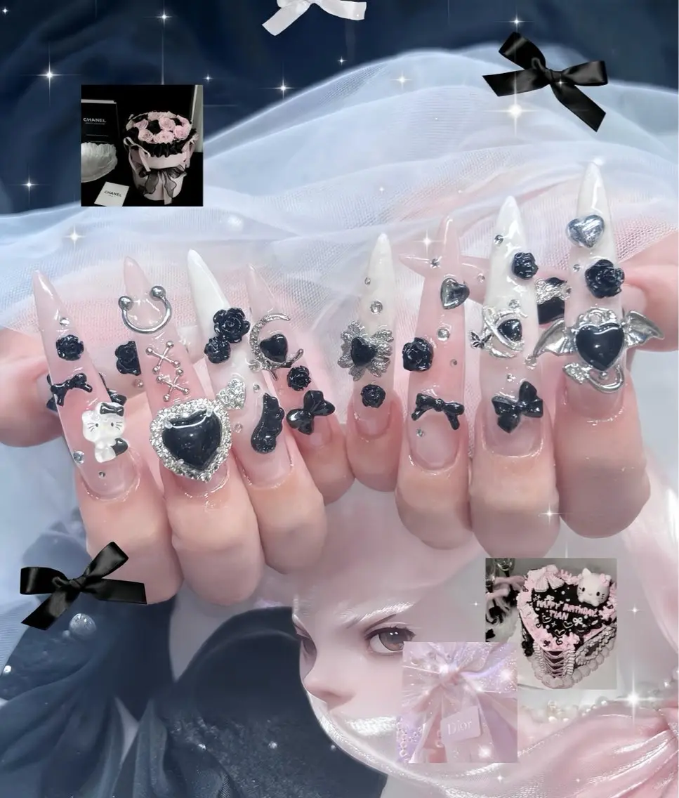 ネイル ブルー フラッシュネイル フラワーネイル ホログラムネイル キラキラネイル ハンドネイル Rin Nail 新大久保店のネイルデザイン