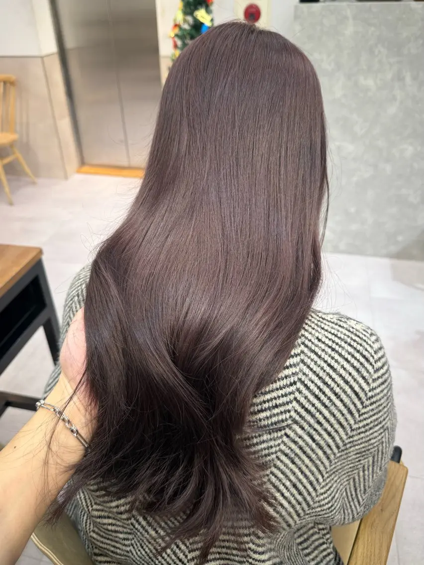 ロング ヘアカラー るな🩰 銀座暖色カラー♩🎀のヘアスタイル