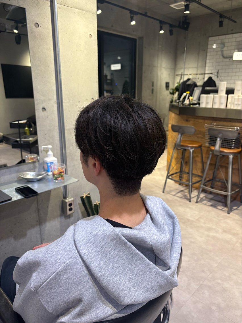 メンズ カット 韓国ヘアー🇰🇷 MIWAのヘアスタイル