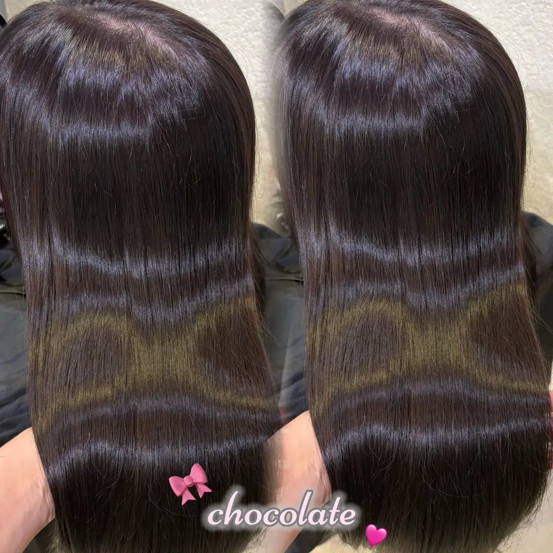 ロング カラー ブリーチ ブリーチなしカラー カット ヘアカラー トリートメント 新宿/艶カラー 🎀韓国ヘアKANAのヘアスタイル