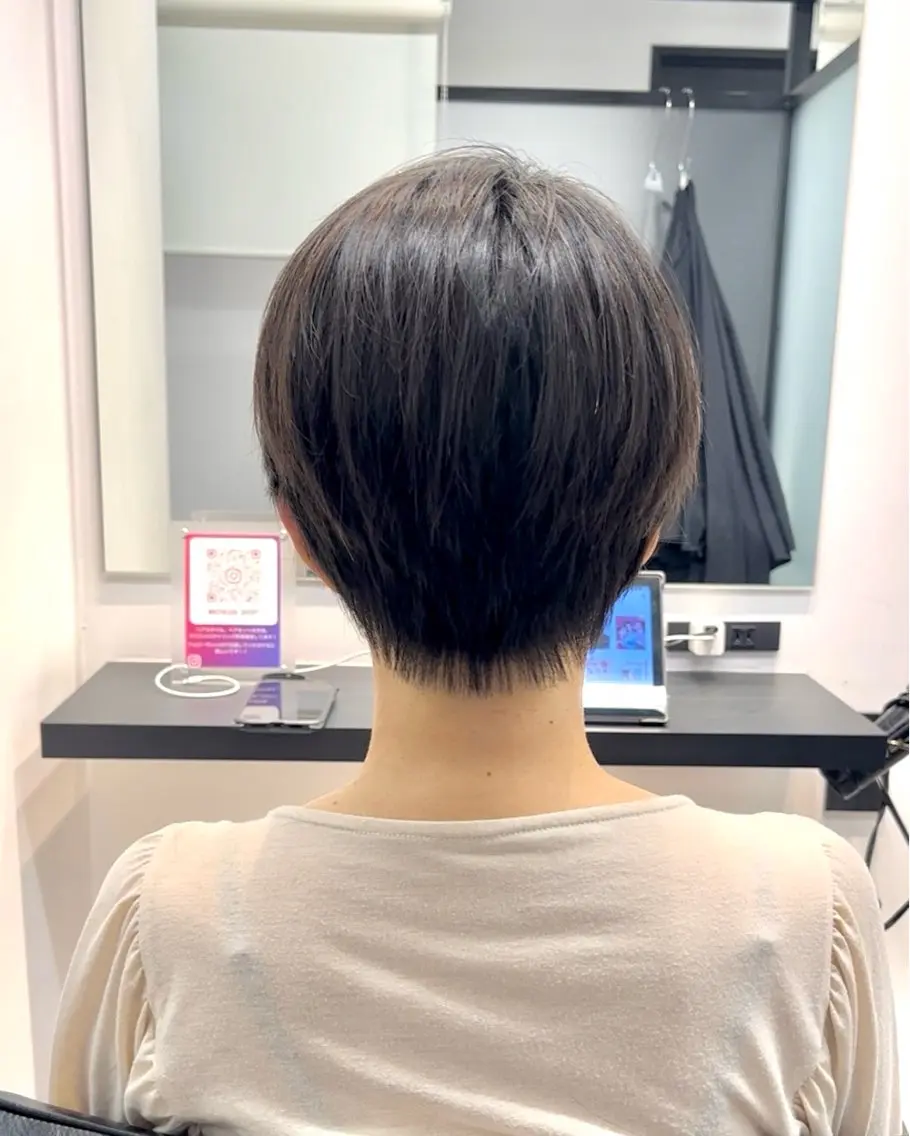 ショート ショートヘア、ボブ こやさん　コヤマのヘアスタイル