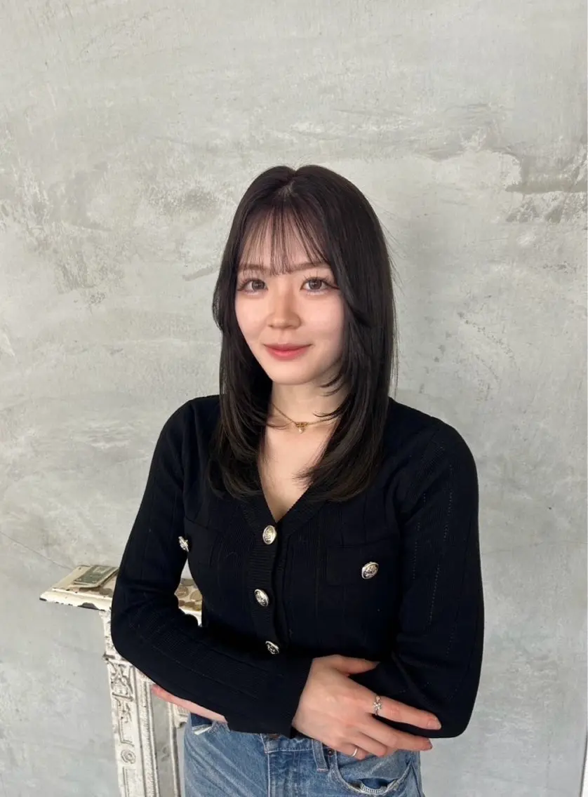 セミロング set-up 中庄 manaka 🩰のヘアスタイル