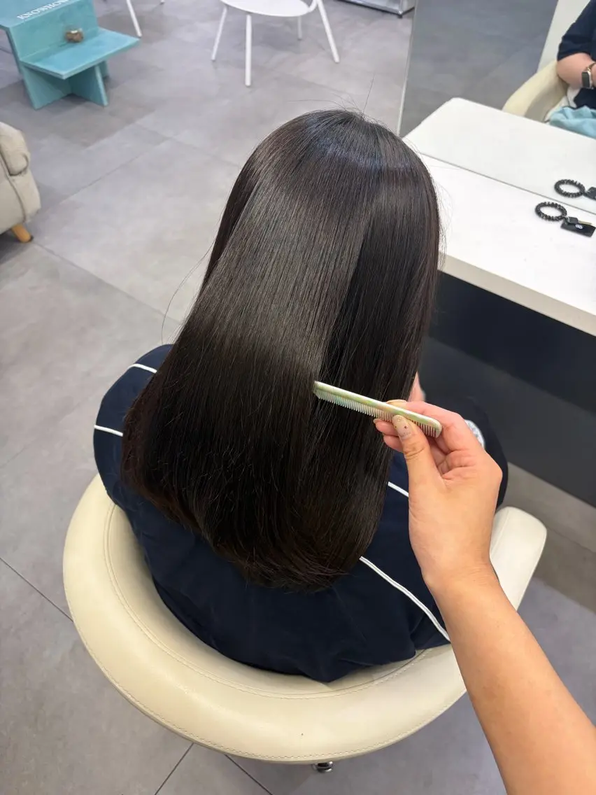 パーマ 縮毛矯正 カラーモデル募集/ 森本明花のヘアスタイル