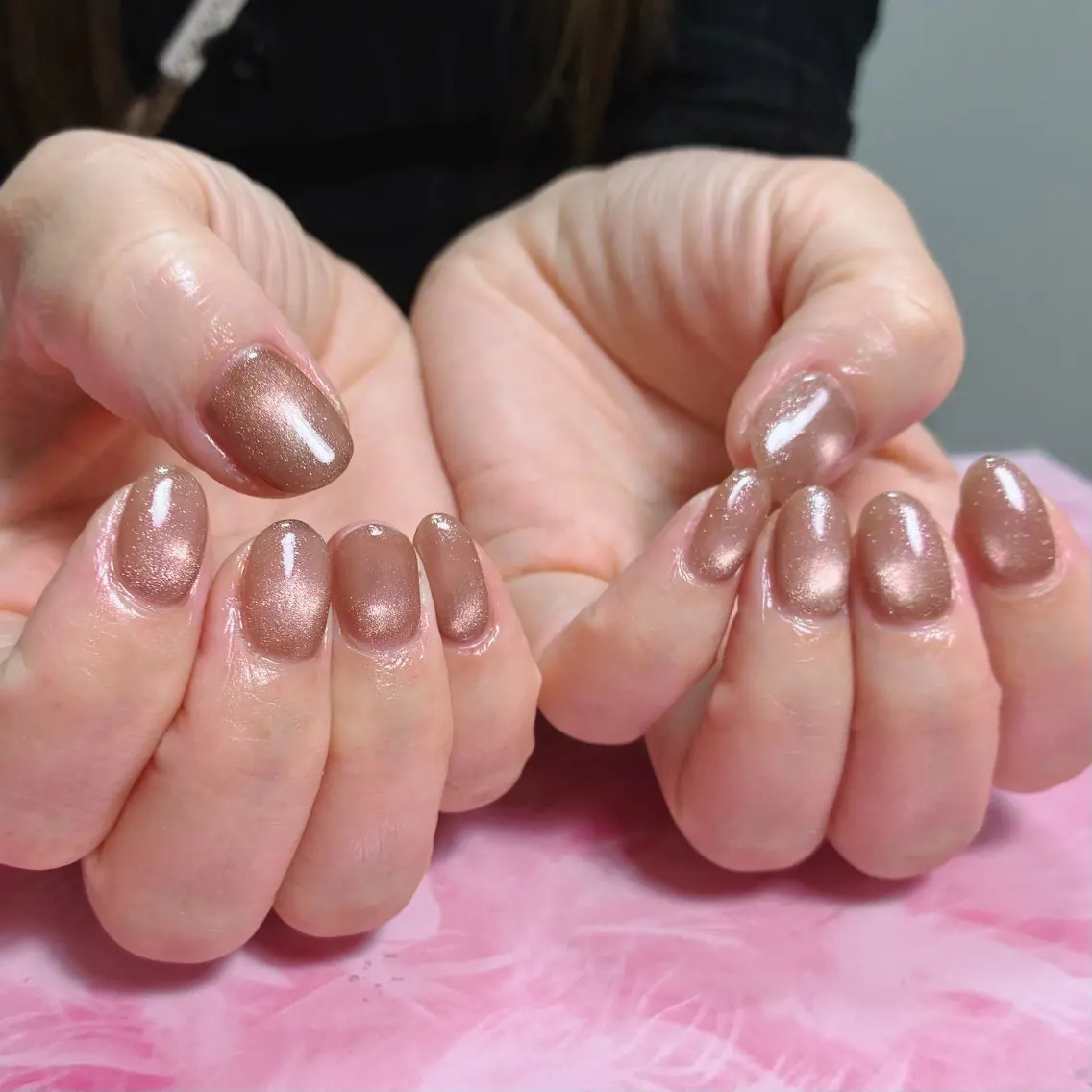 ショート ハンドネイル hs nail salonのネイルデザイン