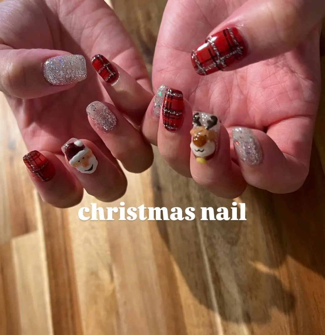 ネイル 冬ネイル クリスマス RIRU NAIL .のネイルデザイン