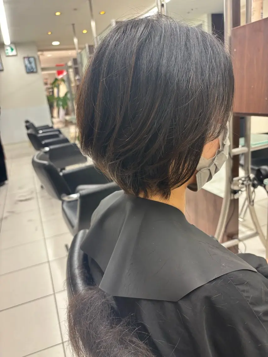 ショート ショートヘア TONI&GUY速寿 勇希のヘアスタイル