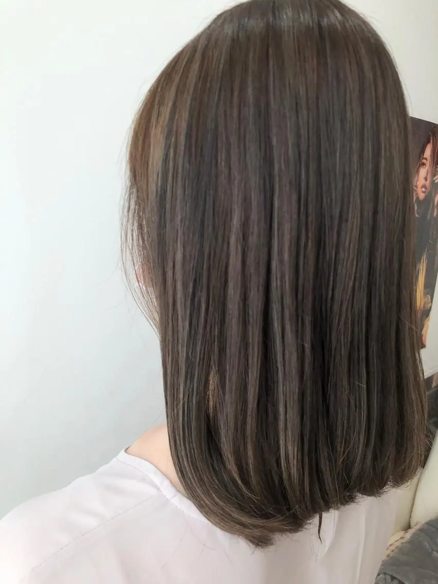 カット+フルカラー+3stepトリートメントの写真