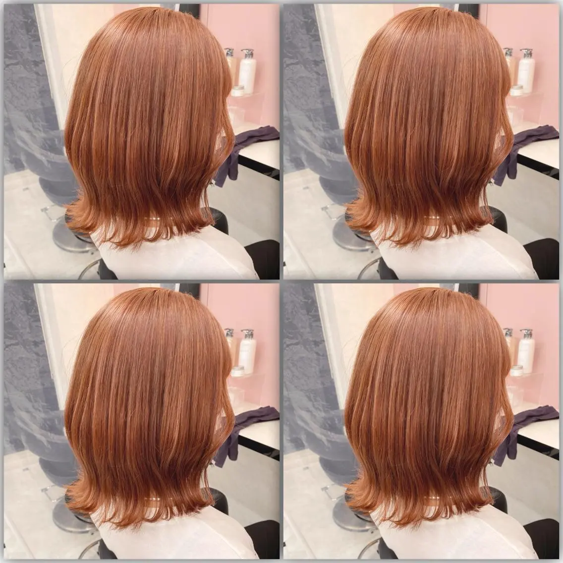 ミディアム カラー レイヤーダブルカラー KYONのヘアスタイル