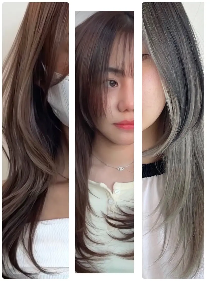 セミロング レイヤーカット anyhow academyのヘアスタイル
