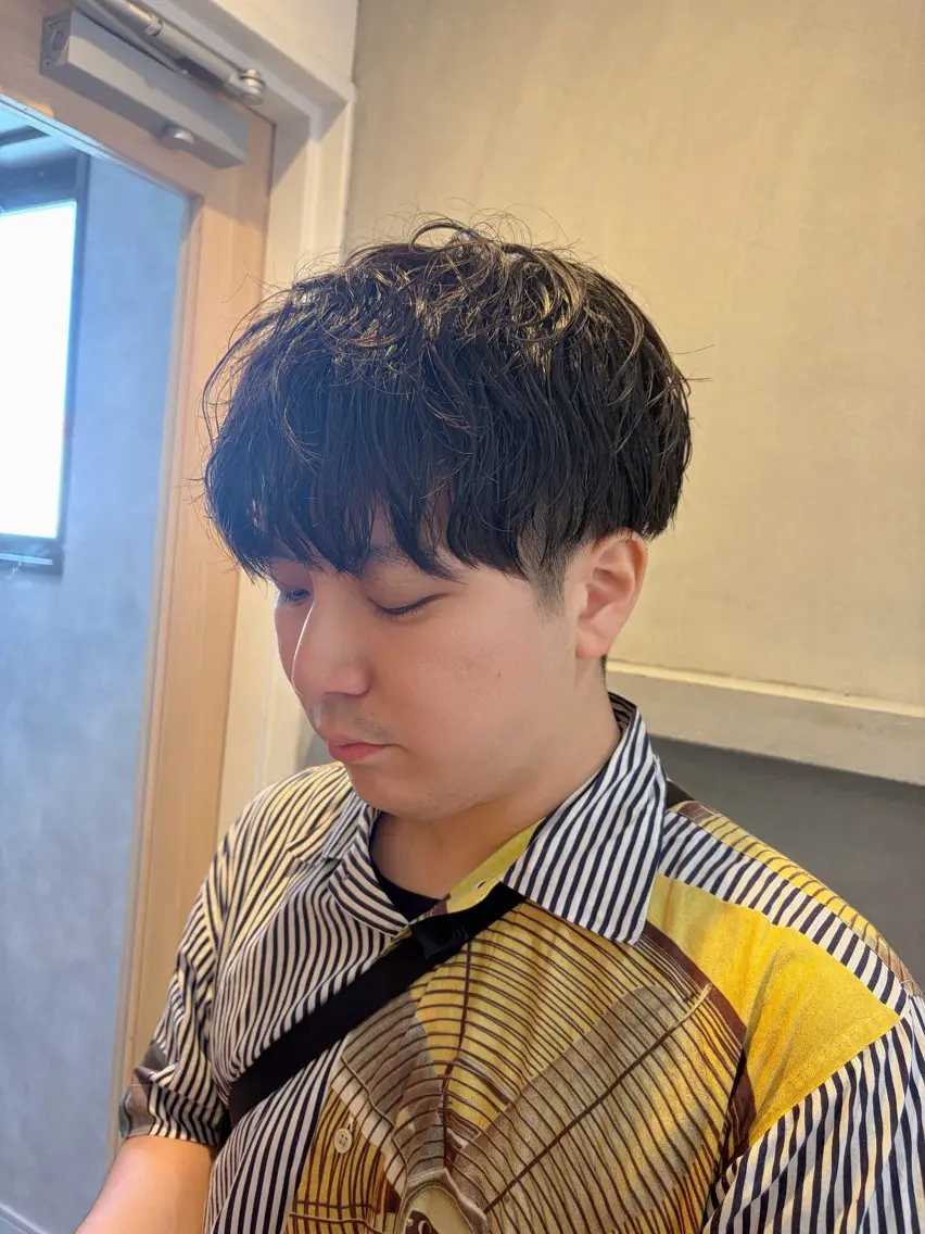 メンズ カット パーマ 北村 未来のヘアスタイル