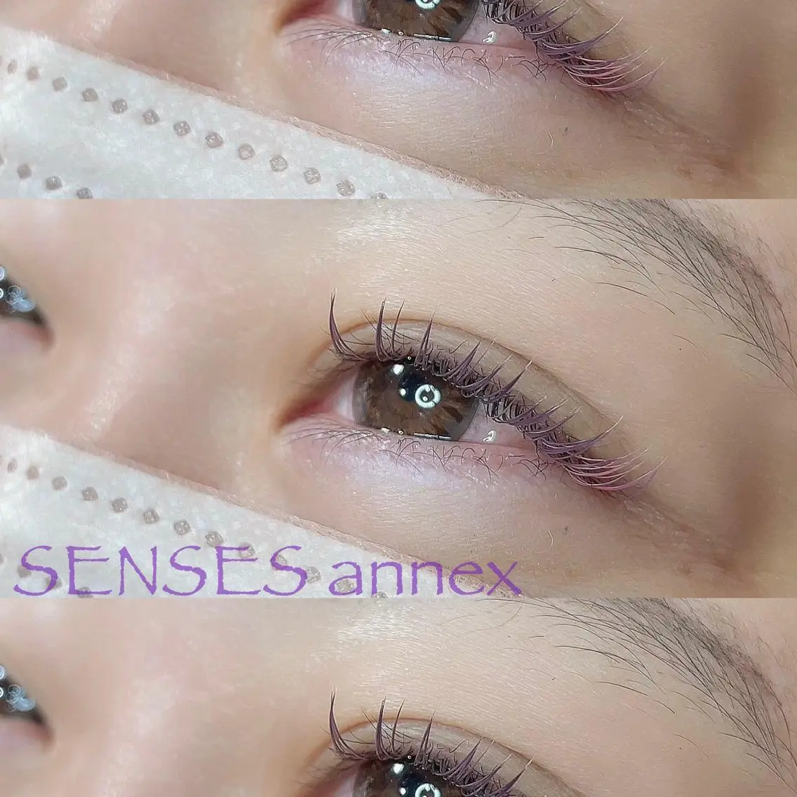 マツエク・マツパ マツエク SENSES_ WAKAのマツエク・マツパデザイン