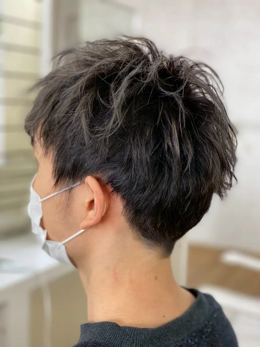 メンズ カット FRAME/中田 早紀のヘアスタイル