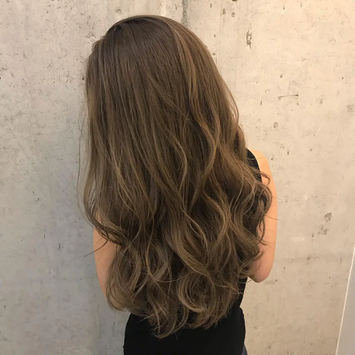 ロング カラー ヘアカラー トリートメント 松本 潔樹のヘアスタイル