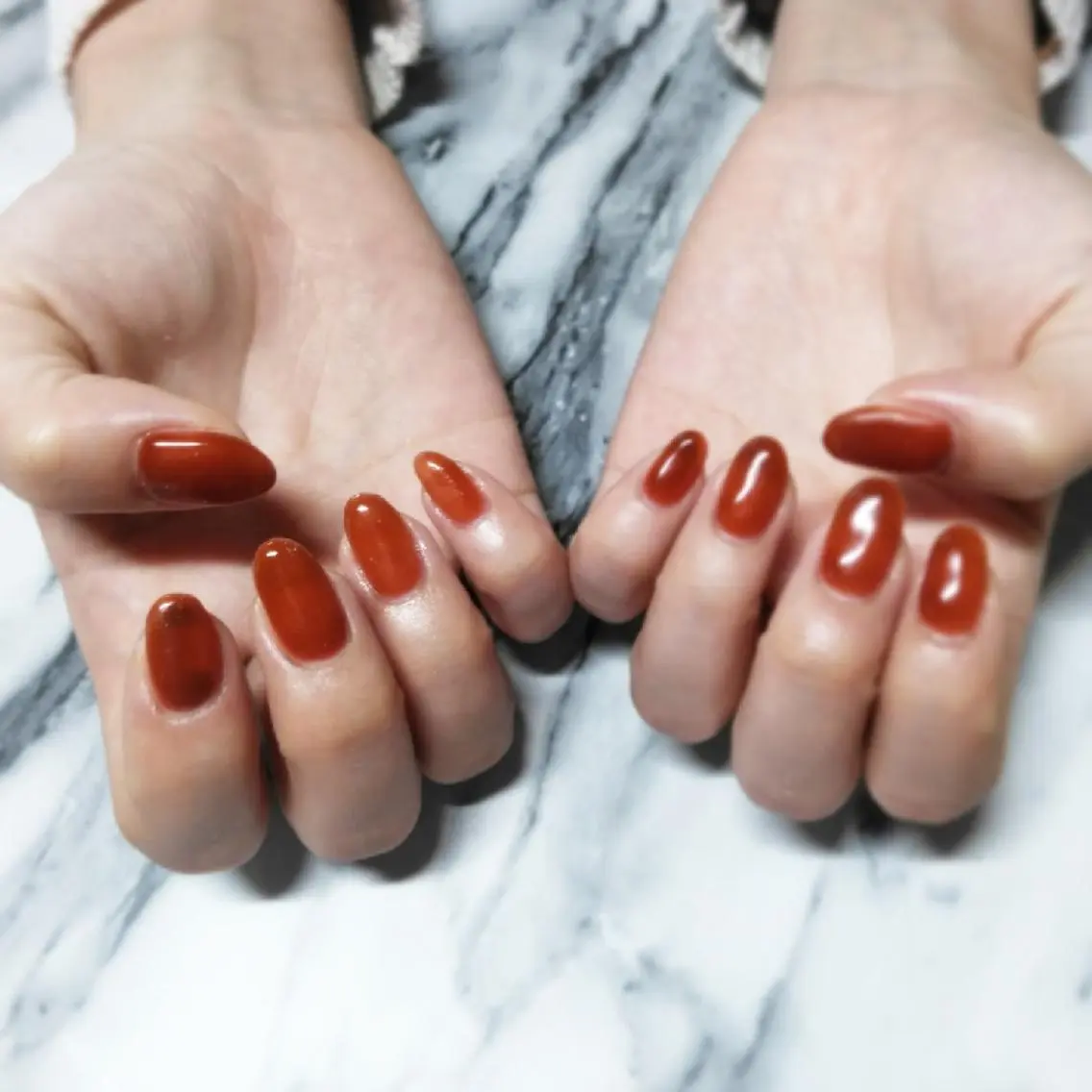 ネイル ブラウン lylynail YUUKAのネイルデザイン