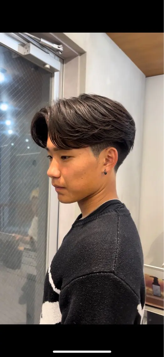 パーマ 渋谷／メンズ特化/ リュートのヘアスタイル