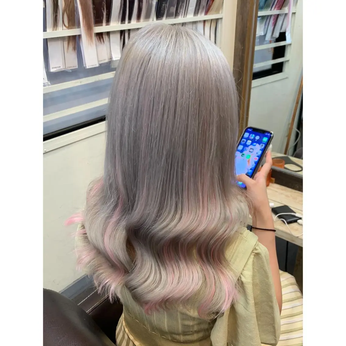 ロング カラー LaLaMoana Rickyのヘアスタイル